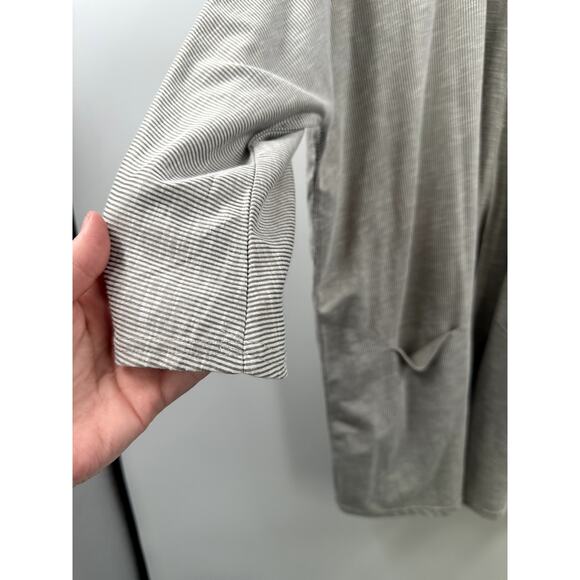 DONNI Ribbed Sandwash Cardigan Longer Length NWT OneSize - Picture 3 of 7